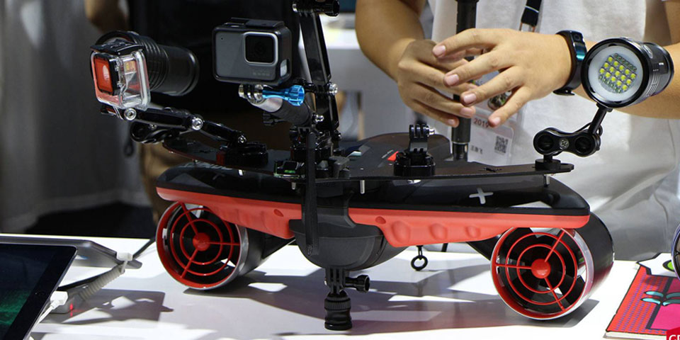 BEARTAI ลุย CES ASIA 2019 เจอของเล่นสุดเจ๋งสกู๊ตเตอร์ดำน้ำ SUBLUE