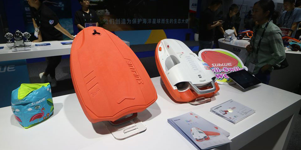 BEARTAI ลุย CES ASIA 2019 เจอของเล่นสุดเจ๋งสกู๊ตเตอร์ดำน้ำ SUBLUE